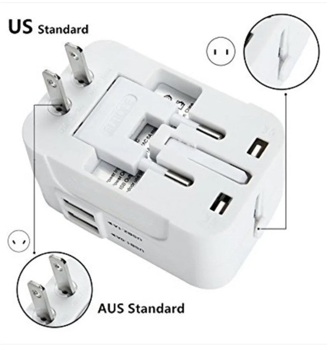 GlobeCharge Pro – Universal Travel Adapter